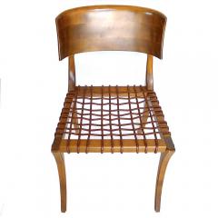 T H Robsjohn Gibbings Pair of 1961Klismos Chairs by T H Robsjohn Gibbings Saridis of Athens - 181911