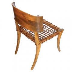 T H Robsjohn Gibbings Pair of 1961Klismos Chairs by T H Robsjohn Gibbings Saridis of Athens - 181912