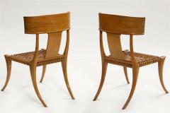 T H Robsjohn Gibbings Pair of Klismos Chairs  - 2999597