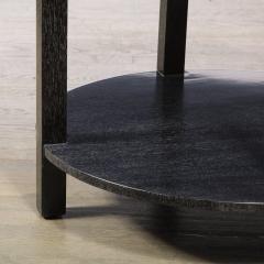 T H Robsjohn Gibbings Pair of Mid Century Modern Cerused Walnut Tables by T H Robsjohn Gibbings - 3040934