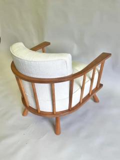 T H Robsjohn Gibbings Pair of Mid Century Modern Lounge Chairs by T H Robjohn Gibbings - 3319510