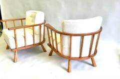 T H Robsjohn Gibbings Pair of Mid Century Modern Lounge Chairs by T H Robjohn Gibbings - 3319512