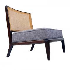 T H Robsjohn Gibbings Pair of Mid Century Modern Slipper Lounge Chairs Attr to Robsjohn Gibbings - 3313757