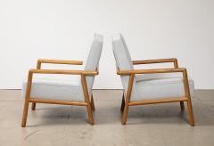 T H Robsjohn Gibbings Pair of Model No 1601 Lounge Chairs by T H Robsjohn Gibbings - 3724768