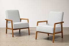 T H Robsjohn Gibbings Pair of Model No 1601 Lounge Chairs by T H Robsjohn Gibbings - 3724769