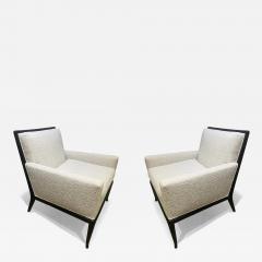 T H Robsjohn Gibbings Pair of Robsjohn Gibbings armchairs - 4475345