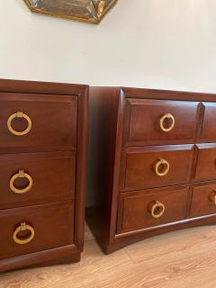 T H Robsjohn Gibbings Pair of Robsjohn Gibbings for Widdicomb Chest of Drawers - 2025020