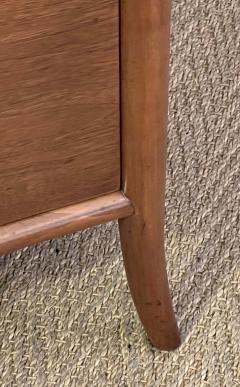 T H Robsjohn Gibbings Pair of Robsjohn Gibbings for Widdicomb walnut nightstands end tables - 2861333