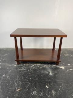 T H Robsjohn Gibbings Pair of T H Robsjohn Gibbings for Widdicomb Reverse Tapered Legs End Tables - 3868939