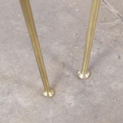 T H Robsjohn Gibbings Petite Night Stands for Widdicomb Brass Legs Cane Handles - 2706252