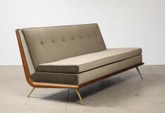 T H Robsjohn Gibbings Rare Armless Sofa by T H Robsjohn Gibbings for Widdicomb Furniture - 3728783