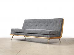 T H Robsjohn Gibbings Rare Armless Sofa by T H Robsjohn Gibbings for Widdicomb Furniture Co  - 4524964