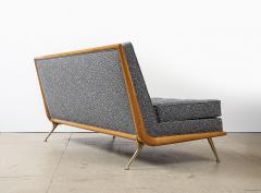 T H Robsjohn Gibbings Rare Armless Sofa by T H Robsjohn Gibbings for Widdicomb Furniture Co  - 4524973