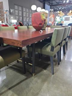 T H Robsjohn Gibbings Robsjohn Gibbings Dining Chairs in Donghia Upholstery - 4122393