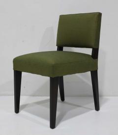 T H Robsjohn Gibbings Robsjohn Gibbings Dining Chairs in Donghia Upholstery - 4122395