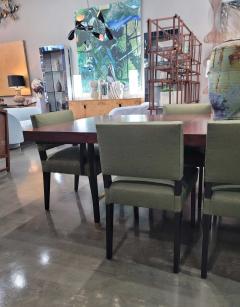 T H Robsjohn Gibbings Robsjohn Gibbings Dining Chairs in Donghia Upholstery - 4122397