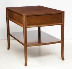 T H Robsjohn Gibbings Robsjohn Gibbings Walnut Night Stands Endtables - 1195700