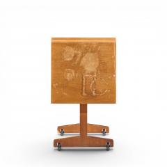 T H Robsjohn Gibbings Robsjohn Gibbings for Widdicomb Bleached Mahogany Dropside Console Table - 4691150