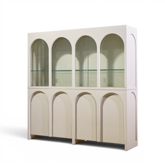 T H Robsjohn Gibbings Robsjohn Gibbings for Widdicomb Colosseum Mid Century Credenza and Hutch - 4701913