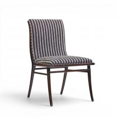 T H Robsjohn Gibbings Robsjohn Gibbings for Widdicomb Ebonized Walnut Dining Chairs Set of 6 - 4684058