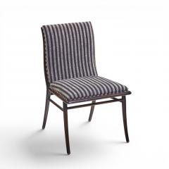 T H Robsjohn Gibbings Robsjohn Gibbings for Widdicomb Ebonized Walnut Dining Chairs Set of 6 - 4684065
