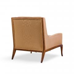 T H Robsjohn Gibbings Robsjohn Gibbings for Widdicomb Mid Century Bleached Mahogany Lounge Chair - 4560030