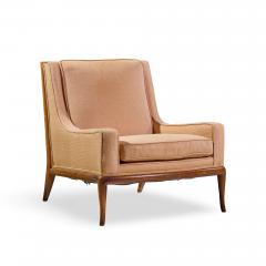 T H Robsjohn Gibbings Robsjohn Gibbings for Widdicomb Mid Century Bleached Mahogany Lounge Chair - 4560064