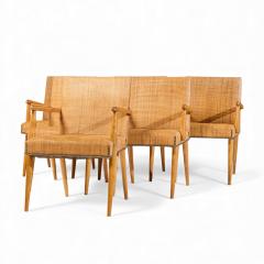 T H Robsjohn Gibbings Robsjohn Gibbings for Widdicomb Mid Century Dining Chairs Set of 6 - 4502968