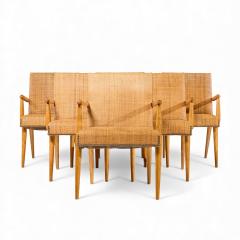 T H Robsjohn Gibbings Robsjohn Gibbings for Widdicomb Mid Century Dining Chairs Set of 6 - 4502970