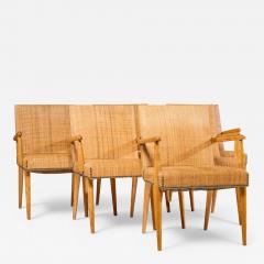 T H Robsjohn Gibbings Robsjohn Gibbings for Widdicomb Mid Century Dining Chairs Set of 6 - 4504116