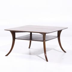 T H Robsjohn Gibbings Robsjohn Gibbings for Widdicomb Mid Century Sabre Leg Mahogany Coffee Table - 4118877