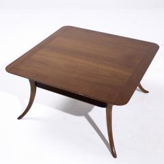 T H Robsjohn Gibbings Robsjohn Gibbings for Widdicomb Mid Century Sabre Leg Mahogany Coffee Table - 4118879