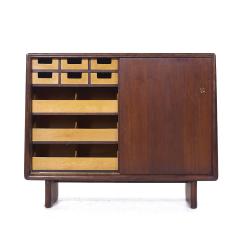 T H Robsjohn Gibbings Robsjohn Gibbings for Widdicomb Mid Century Sliding Door Cabinet Credenza - 3920757