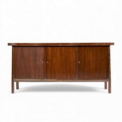T H Robsjohn Gibbings Robsjohn Gibbings for Widdicomb Mid Century Walnut Credenza - 4435448