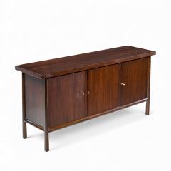 T H Robsjohn Gibbings Robsjohn Gibbings for Widdicomb Mid Century Walnut Credenza - 4435454
