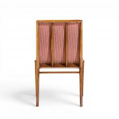 T H Robsjohn Gibbings Robsjohn Gibbings for Widdicomb Mid Century Walnut Dining Chairs Set of 6 - 4580467