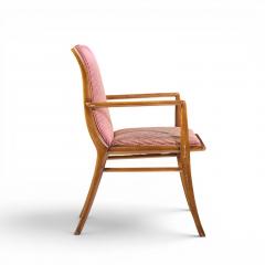 T H Robsjohn Gibbings Robsjohn Gibbings for Widdicomb Mid Century Walnut Dining Chairs Set of 6 - 4580469