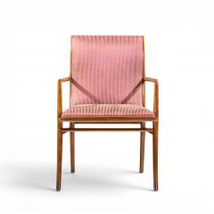 T H Robsjohn Gibbings Robsjohn Gibbings for Widdicomb Mid Century Walnut Dining Chairs Set of 6 - 4580470