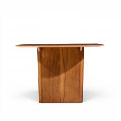 T H Robsjohn Gibbings Robsjohn Gibbings for Widdicomb Walnut Expanding Dining Table with 2 Leaves - 4683984
