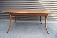 T H Robsjohn Gibbings Saber Leg Mahogany Dining Table by T H Robsjohn Gibbings for Widdicomb - 404670