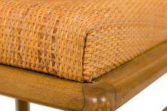 T H Robsjohn Gibbings Set of 8 T H Robsjohn Gibbings for Widdicomb Woven Seat Dining Chairs - 2789564