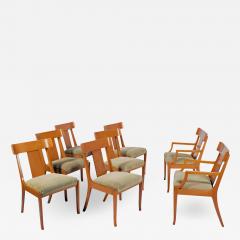 T H Robsjohn Gibbings Set of Eight T H Robsjohn Gibbings dining chairs for Widdicomb - 1719459