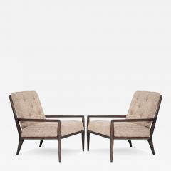 T H Robsjohn Gibbings Set of Lounge Chairs in Teddy Boucle by T H Robsjohn Gibbings C 1950s - 3562798