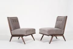 T H Robsjohn Gibbings Set of Slipper Chairs by T H Robsjohn Gibbings for Widdicomb C 1950s - 3397437