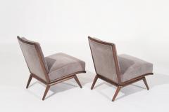 T H Robsjohn Gibbings Set of Slipper Chairs by T H Robsjohn Gibbings for Widdicomb C 1950s - 3397439