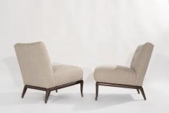 T H Robsjohn Gibbings Slipper Chairs in Boucl by T H Robsjohn Gibbings circa 1950s - 2131104