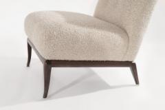 T H Robsjohn Gibbings Slipper Chairs in Boucl by T H Robsjohn Gibbings circa 1950s - 2131113