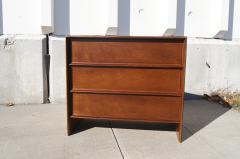 T H Robsjohn Gibbings Small Three Drawer Dresser By T H