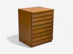 T H Robsjohn Gibbings T H Robsjohn Gibbings American Modern Maple Nightstands USA 1960s - 4320103