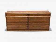 T H Robsjohn Gibbings T H Robsjohn Gibbings American Modern Walnut Dresser USA 1960s - 4427516